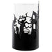 8.75" Witch Candleholder With Glass -Black (Pack of 6) - AFC160-BK
