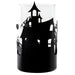 8.75" Witch Candleholder With Glass -Black (Pack of 6) - AFC160-BK