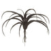 8.5" Glittered Artificial Tillandsia Stem Pick -Black (Pack of 12) - AFK577-BK