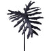 34" Artificial Selloum Palm Leaf Stem -Black (Pack of 6) - AFS011-BK