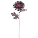26" Silk Chrysanthemum Flower Stem -Black/Plum (Pack of 12) - AFS164-BK/PL