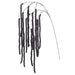 70" Hanging Artificial Amaranthus Flower Stem -Black (Pack of 12) - AFS501-BK
