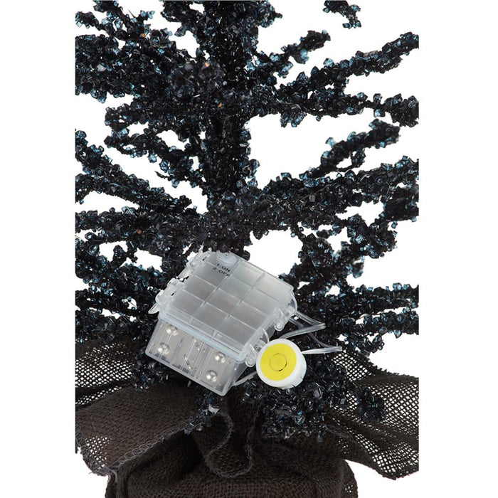 Purple outlet black ombre beaded Halloween cone trees