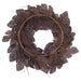 28" Artificial Fig Leaf Wreath -Black (Pack of 2) - AFW326-BK
