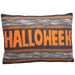 20"x14" Embroidered Halloween Pillow -Orange/Black (Pack of 2) - AFZ015-OR/BK