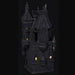 12" Battery Operated Halloween House -Black (Pack of 2) - AFZ092-BK