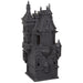 12" Battery Operated Halloween House -Black (Pack of 2) - AFZ092-BK