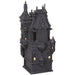 12" Battery Operated Halloween House -Black (Pack of 2) - AFZ092-BK
