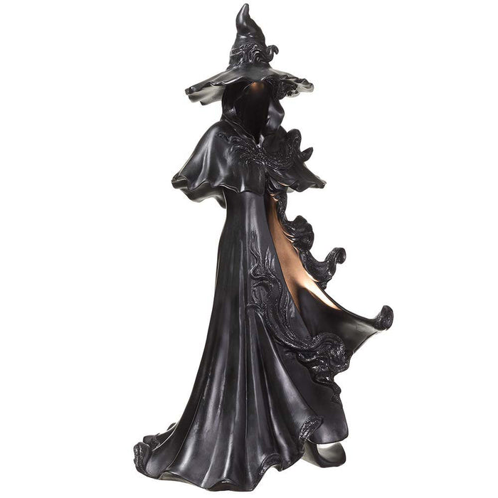 24" Battery Operated Halloween Witch -Black - AFZ093-BK