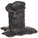 4.5" Halloween Tealight Candleholder -Black (Pack of 2) - AFZ135-BK