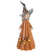 24.2" Halloween Witch With Candy Pumpkin -Orange - AFZ229-OR
