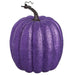 10"Hx6"W Glittered Halloween Pumpkin -Purple (Pack of 4) - AFZ252-PU