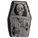 24"x16" Halloween Skeleton Coffin Pillow -Black/Beige (pack of 2) - AFZ317-BK/BE