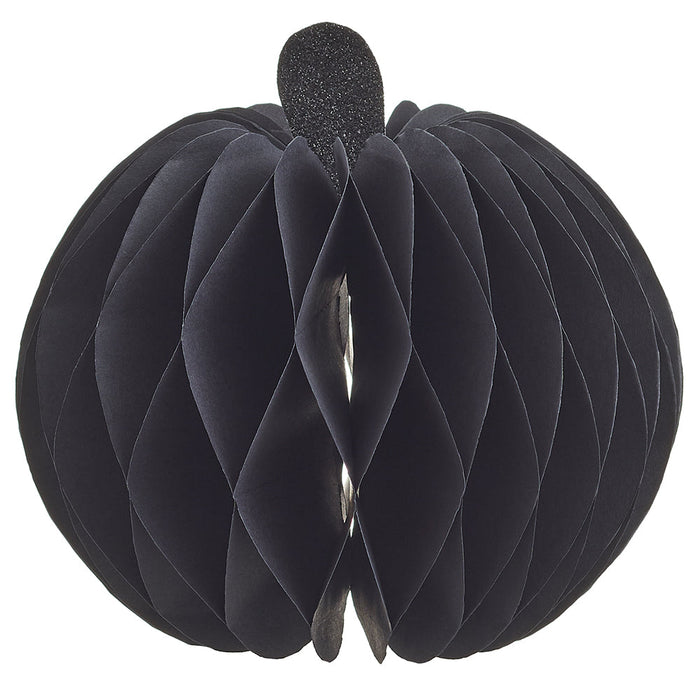 5.5" Origami Halloween Apple -Black (Pack of 36) - AFZ485-BK