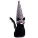 18" Halloween Cat -Black/Gray (Pack of 6) - AFZ701-BK/GY