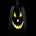 17" Battery Operated Halloween Jack-O-Lantern Pumpkin -Black (Pack of 2) - AFZ781-BK