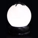 6" Battery Operated Halloween Spider Globe With Light -White/Black (Pack of 6) - AFZ871-WH/BK