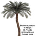 9' CUSTOM MADE UV-Proof Outdoor Large Artificial Sago Cycas Palm Tree -36 Fronds -Green - AP-82509