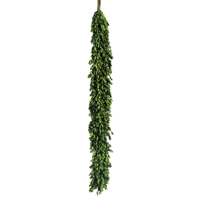 3'9" Preserved Boxwood Garland -Green (pack of 2) - APS158-GR
