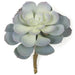 6"HX6"W IFR Artificial Echeveria Stem -Frosted Gray/Blue (pack of 12) - AR161070