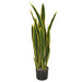 37" IFR Sansevieria Snake Artificial Plant w/Pot -Green/Yellow - AR162160