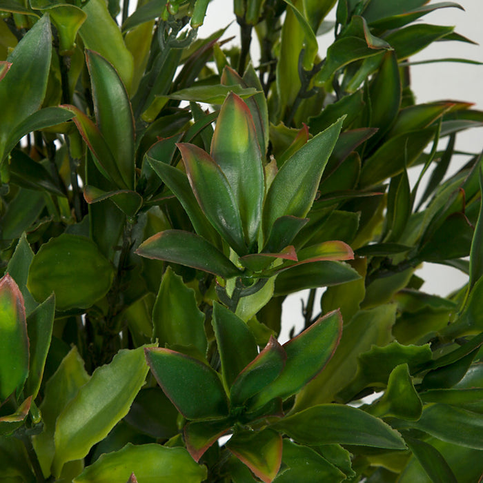 24" IFR Magnolia Leaf Artificial Plant -Green/Red - AR175300