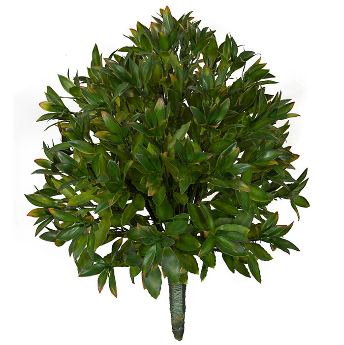 24" IFR Magnolia Leaf Artificial Plant -Green/Red - AR175300