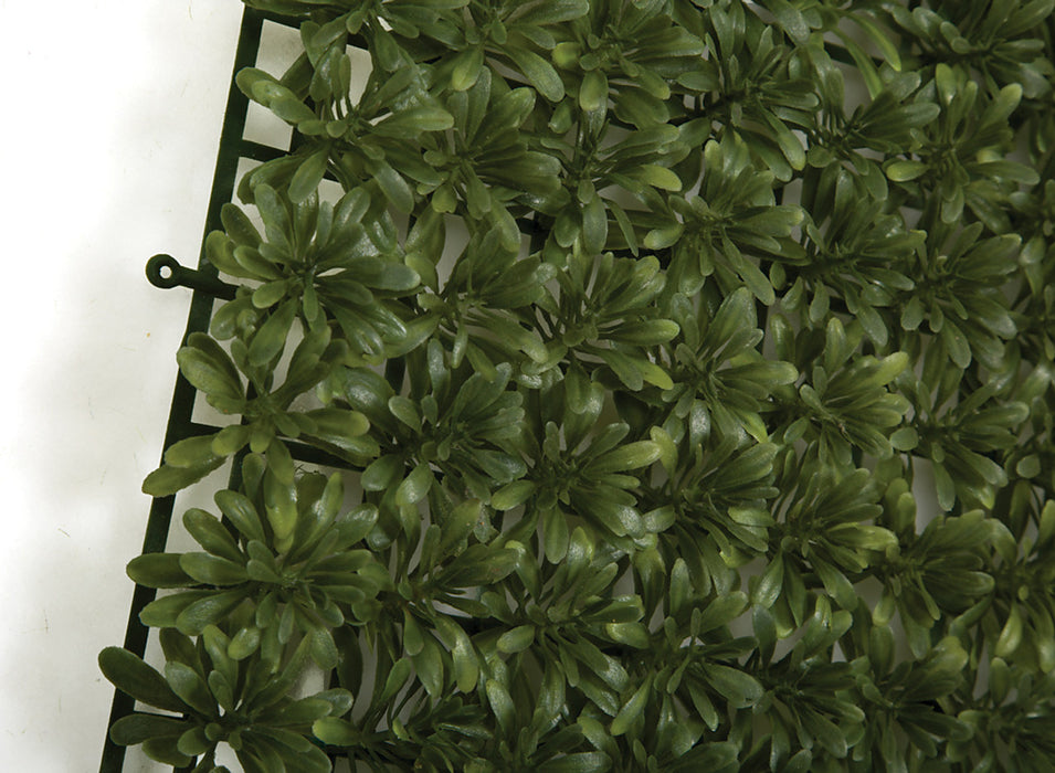 24"x16" IFR Artificial Podocarpus Leaf Mat -Green (Pack of 4) - AR191300