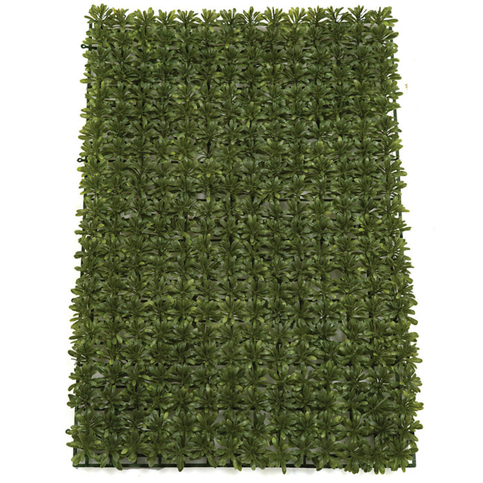 24"x16" IFR Artificial Podocarpus Leaf Mat -Green (Pack of 4) (Open Box) - SAFR-AR191300