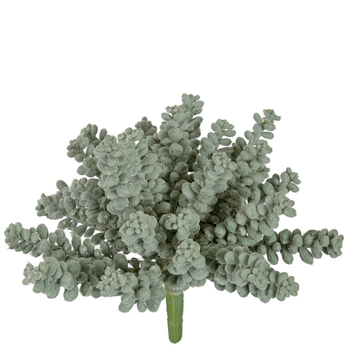 7" IFR Artificial Sedum Plant Stem -Frosted Green (Pack of 6) - AR7100