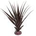 38" Outdoor UV-Resistant IFR Artificial Pandanus Plant w/Base -Burgundy (Pack of 2) - AUR-185710