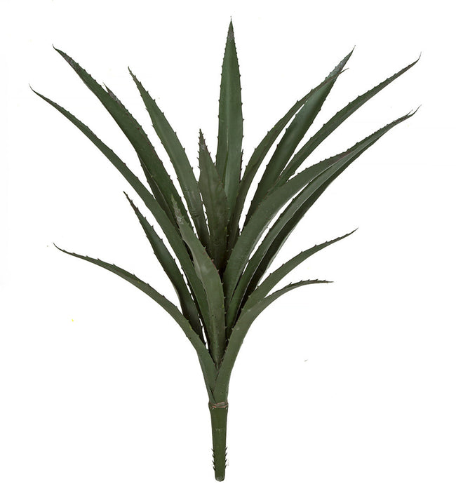 31.5" Outdoor UV-Resistant IFR Artificial Agave Plant -Green/Red (Pack of 4) - AUR-190780