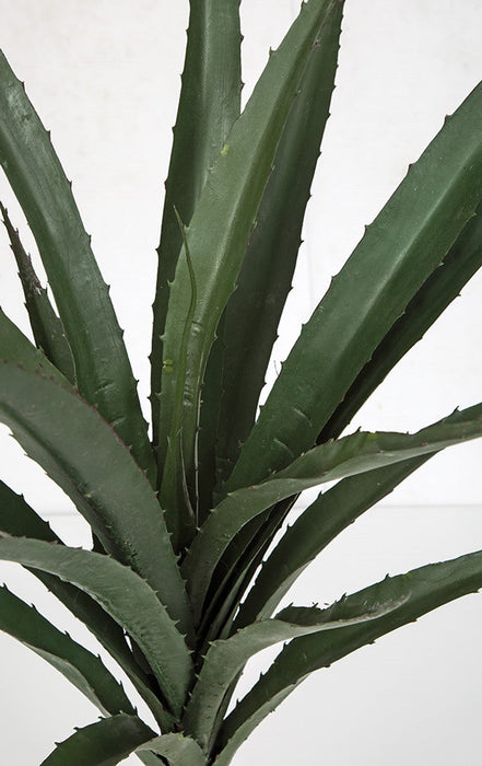 31.5" Outdoor UV-Resistant IFR Artificial Agave Plant -Green/Red (Pack of 4) - AUR-190780