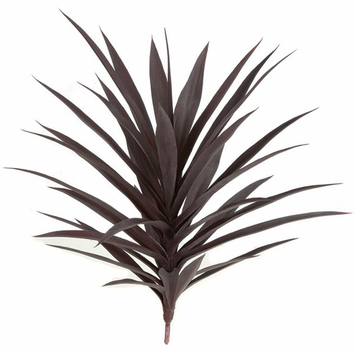 30" UV-Resistant Outdoor Artificial Yucca Plant -Burgundy (pack of 2) - AUV102115
