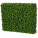 32"Hx37"Wx8"D Outdoor UV-Resistant Artificial Boxwood Topiary Hedge -2 Tone Green - AUV102140