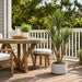 4'9" Outdoor UV-Resistant Artificial Yucca Tree w/Pot -Green - AUV110030