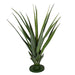 3' UV-Resistant Outdoor Artificial Agave Plant w/Base -Green - AUV1470
