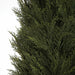 10' UV-Resistant Outdoor Artificial Cypress Cone-Shaped Topiary Tree -Green - AUV150010
