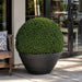 29"Hx36"W Outdoor UV-Resistant Artificial Boxwood Ball-Shaped Topiary -Green - AUV150060