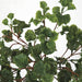 34" UV-Resistant Outdoor Artificial Hanging Geranium Leaf Plant -Green (pack of 6) - AUV175350