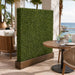 65"Hx48"Wx8"D Outdoor UV-Resistant Artificial Boxwood Topiary Hedge -2 Tone Green - AUV181190