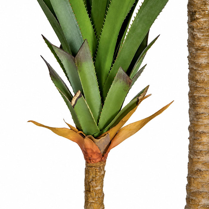8' Outdoor UV-Resistant Artificial Pandanus Screw Pine Tree w/Pot -Green - AUV185720