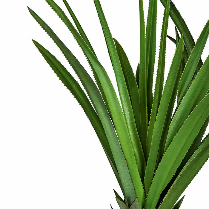 8' Outdoor UV-Resistant Artificial Pandanus Screw Pine Tree w/Pot -Green - AUV185720