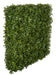 49"Hx48"Wx10"D UV-Resistant Outdoor Artificial Schefflera Leaf Topiary Hedge -2 Tone Green - AUV185750