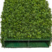 49"Hx48"Wx10"D Outdoor UV-Resistant Artificial Schefflera Leaf Topiary Hedge -2 Tone Green - AUV185750