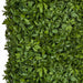 49"Hx48"Wx10"D Outdoor UV-Resistant Artificial Schefflera Leaf Topiary Hedge -2 Tone Green - AUV185750