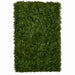 72"Hx48"Wx10"D Outdoor UV-Resistant Artificial Schefflera Leaf Topiary Hedge -2 Tone Green - AUV-185755