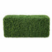 24"Hx48"Wx10"D Outdoor UV-Resistant Artificial Taxus Baccata Topiary Hedge -Green - AUV-185780