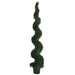 8' UV-Resistant Outdoor Artificial Pond Cypress Spiral Topiary Tree w/Pot -Green - AUV186430