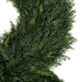 4' UV-Resistant Outdoor Artificial Pond Cypress Spiral Topiary Tree w/Pot -Green - AUV186015
